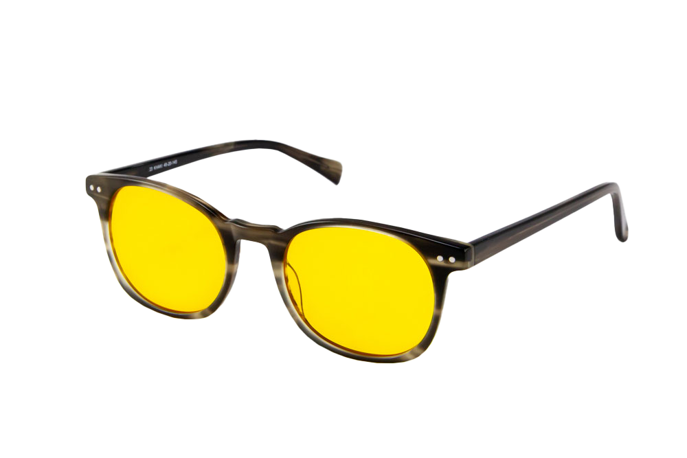 Arrow Light Sensitivity Glasses Angled View