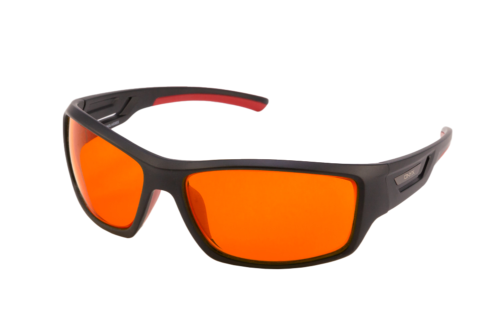 Onyx Blue Light Blocking Glasses Angled View