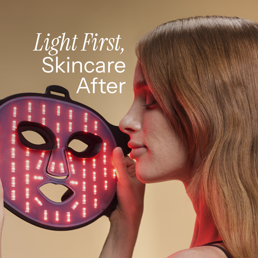 Your Questions, Answered. Red Light and Skincare. In this Order.