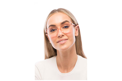 Woman Wearing Melissa Computer Glasses