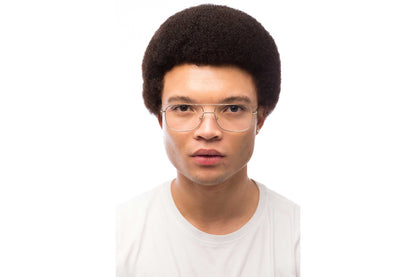 Man Wearing Magnum Computer Glasses