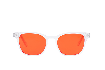 Crystal Blue Light Blocking Glasses Prescription Front View
