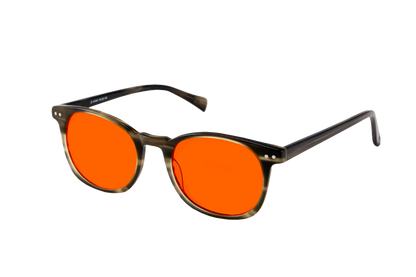 Arrow Blue Light Blocking Glasses Prescription Angled View