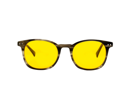 Arrow Light Sensitivity Glasses Readers Front View