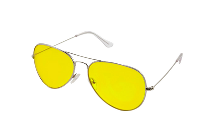 Maverick Light Sensitivity Glasses Readers Angled View