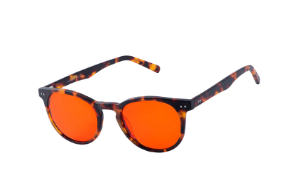 Clarke Blue Light Blocking Glasses Prescription Angled View