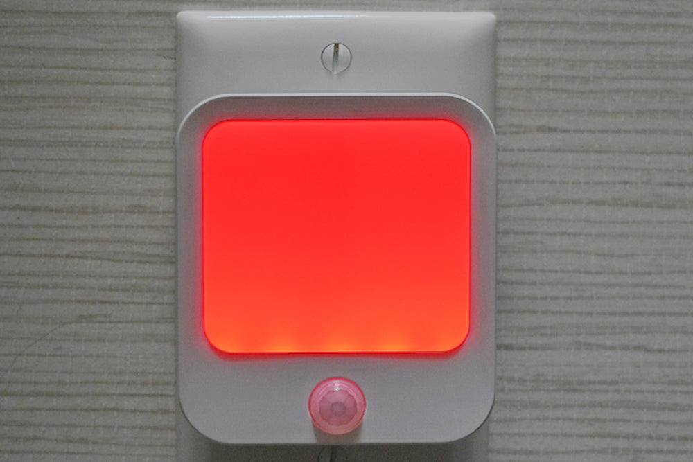 Plug In Night Light Attached To Wall Front View