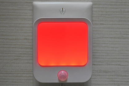 Plug In Night Light Attached To Wall Front View