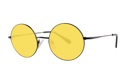 Lennon Light Sensitivity Glasses Readers Angled View