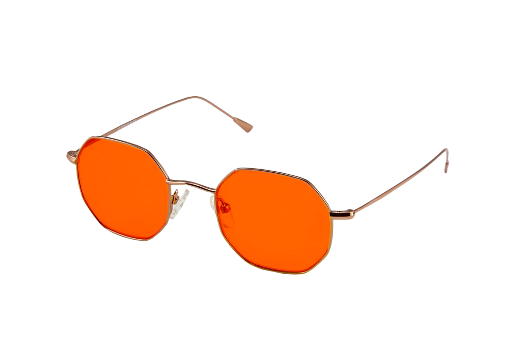 Miki Blue Light Blocking Glasses Angled View