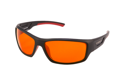 Onyx Blue Light Blocking Glasses Readers Angled View
