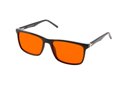 Brooklyn Blue Light Blocking Glasses Readers Angled View