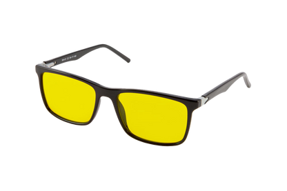 Brooklyn Light Sensitivity Glasses Prescription Angled View
