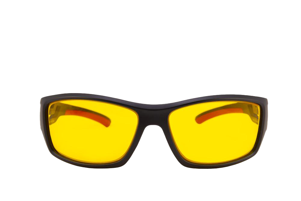Onyx Light Sensitivity Glasses Front View