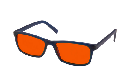 Hudson Blue Light Blocking Glasses Angled View
