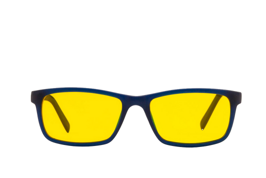 Hudson Light Sensitivity Glasses Readers Front View