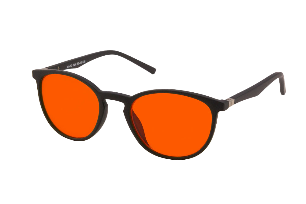 Echo Blue Light Blocking Glasses Angled View