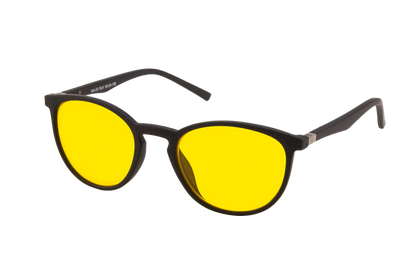 Echo Light Sensitivity Glasses Angled View