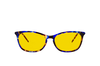 Galaxy Light Sensitivity Glasses Prescription Front View