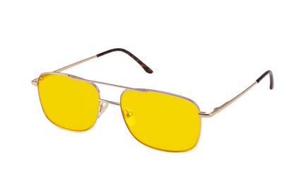 Magnum Light Sensitivity Glasses Angled View
