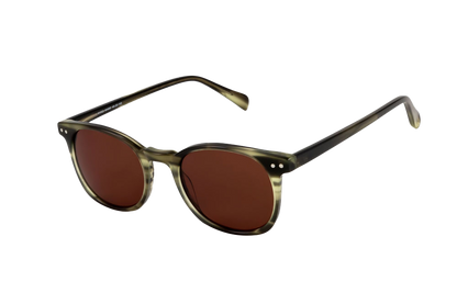 Arrow Sunglasses Prescription (Brown) Angled View