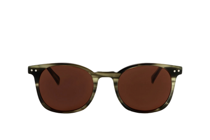 Arrow Sunglasses Prescription (Brown) Front View