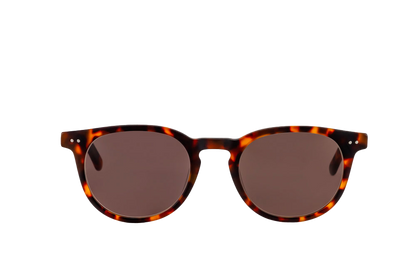Clarke Sunglasses Prescription (Brown) Front View