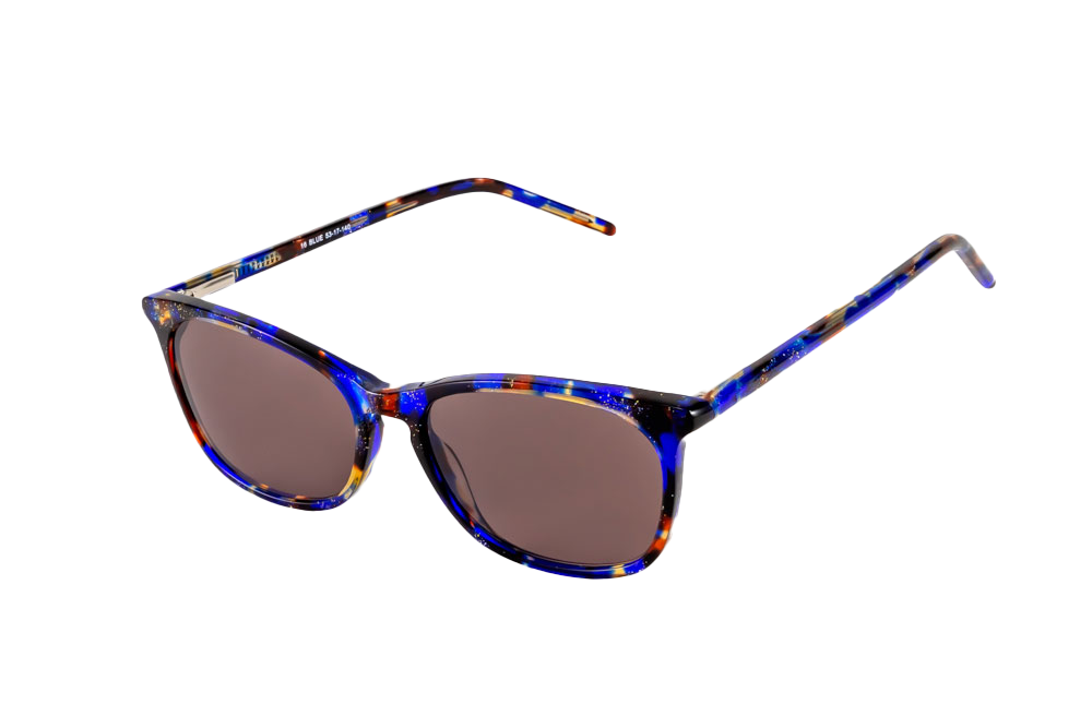 Galaxy Sunglasses Readers (Brown) Angled View