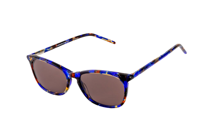 Galaxy Sunglasses Readers (Brown) Angled View
