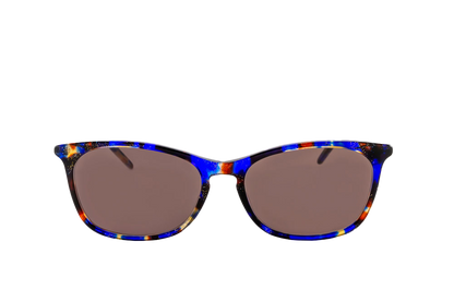 Galaxy Sunglasses Readers (Brown) Front View