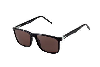 Brooklyn Sunglasses Prescription (Brown) Angled View