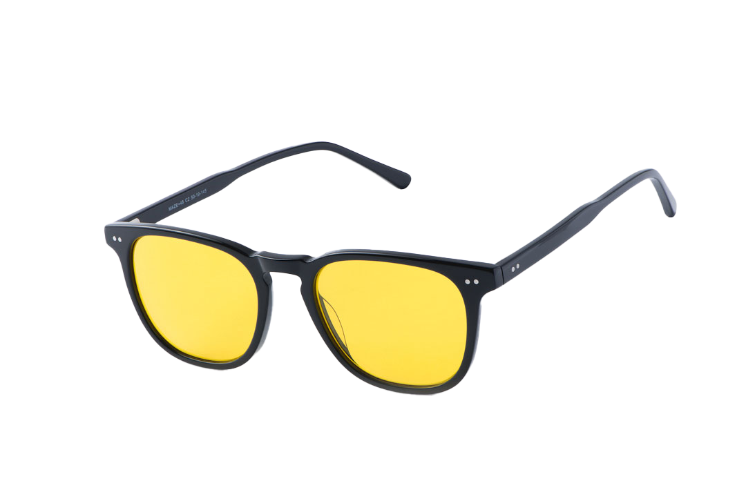Parker Light Sensitivity Glasses Angled View