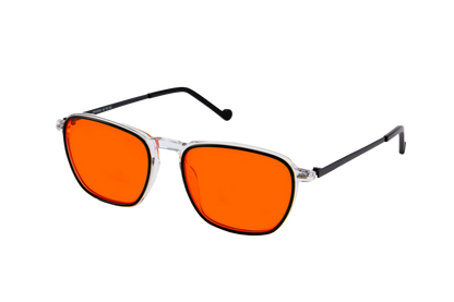 Zane Blue Light Blocking Glasses Angled View