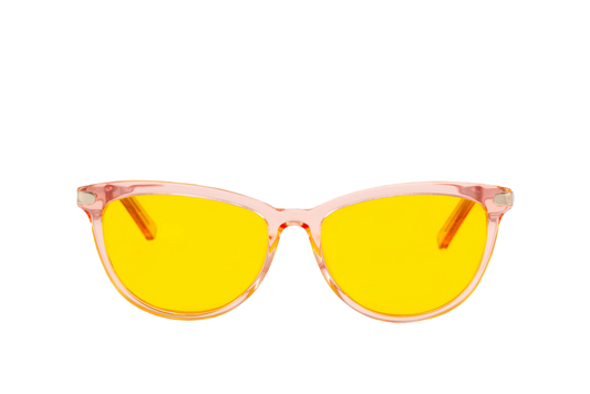Melissa Light Sensitivity Glasses Readers Front View