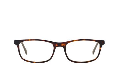 Tortoise Shell Computer Glasses Prescription Front View