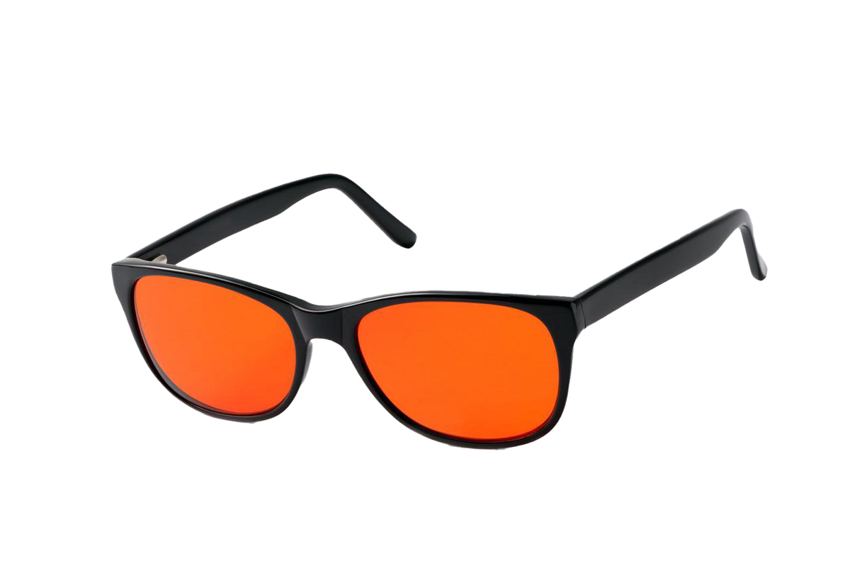 Morris Blue Light Blocking Glasses Readers Angled View