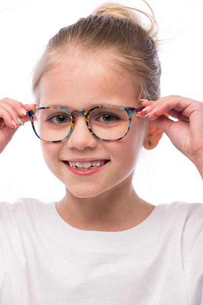 Girl Wearing Elsa Computer Glasses Prescription