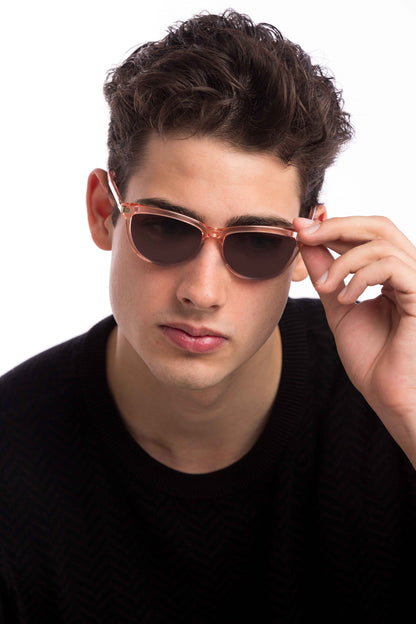 Man Wearing Melissa Sunglasses (Brown)
