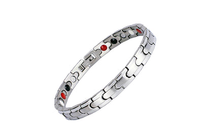 Harmonising Bracelet - Silver Angle View