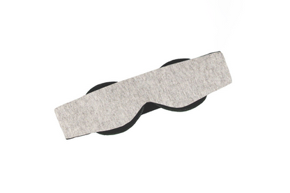 Cotton Blackout Sleep Mask Folded
