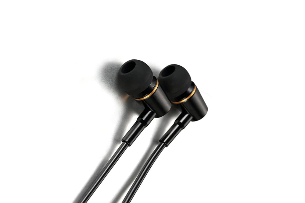 EMF Radiation Free Air Tube Earphones Detail View